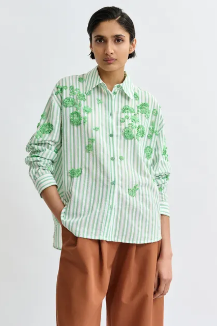 Essentiel Antwerp | Julieta Shirt - Bonus Green