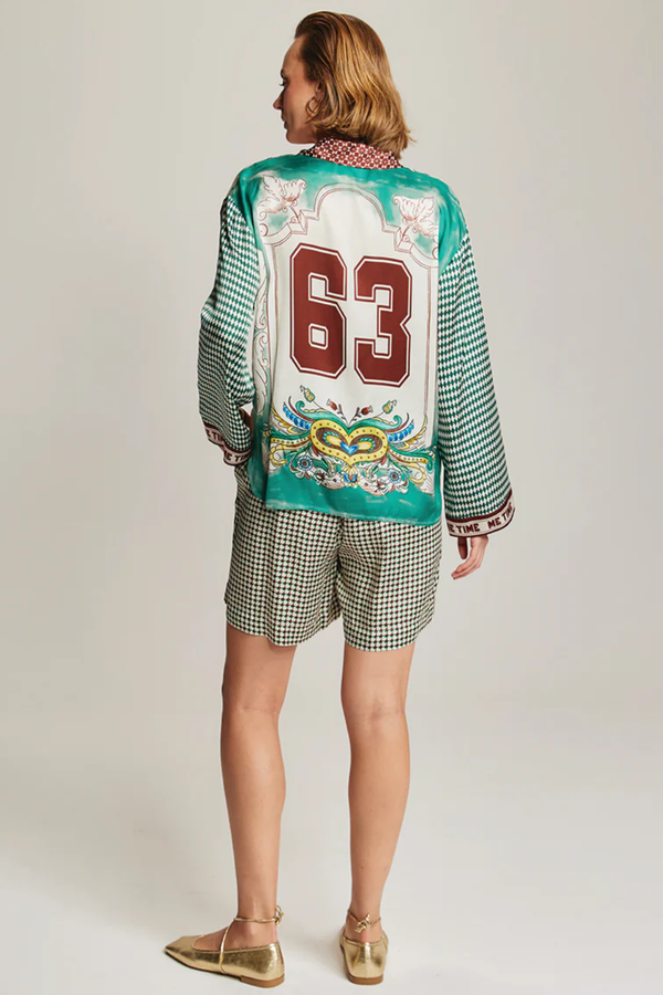 ME369 | Aurora Qversized Shirt - Sporty Jade 225L31426