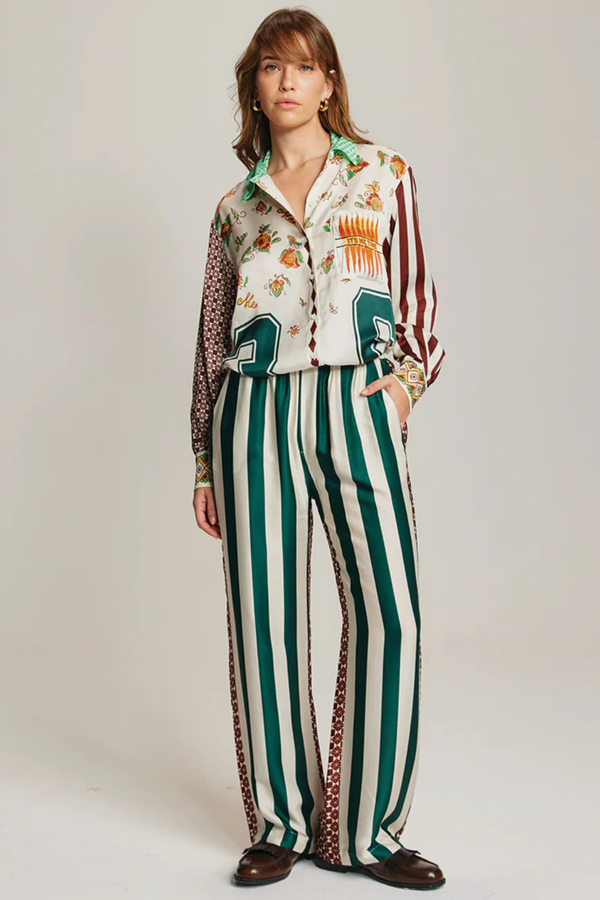 ME369 | Bailey Straight Leg Track - Sporty Jade 225L15802