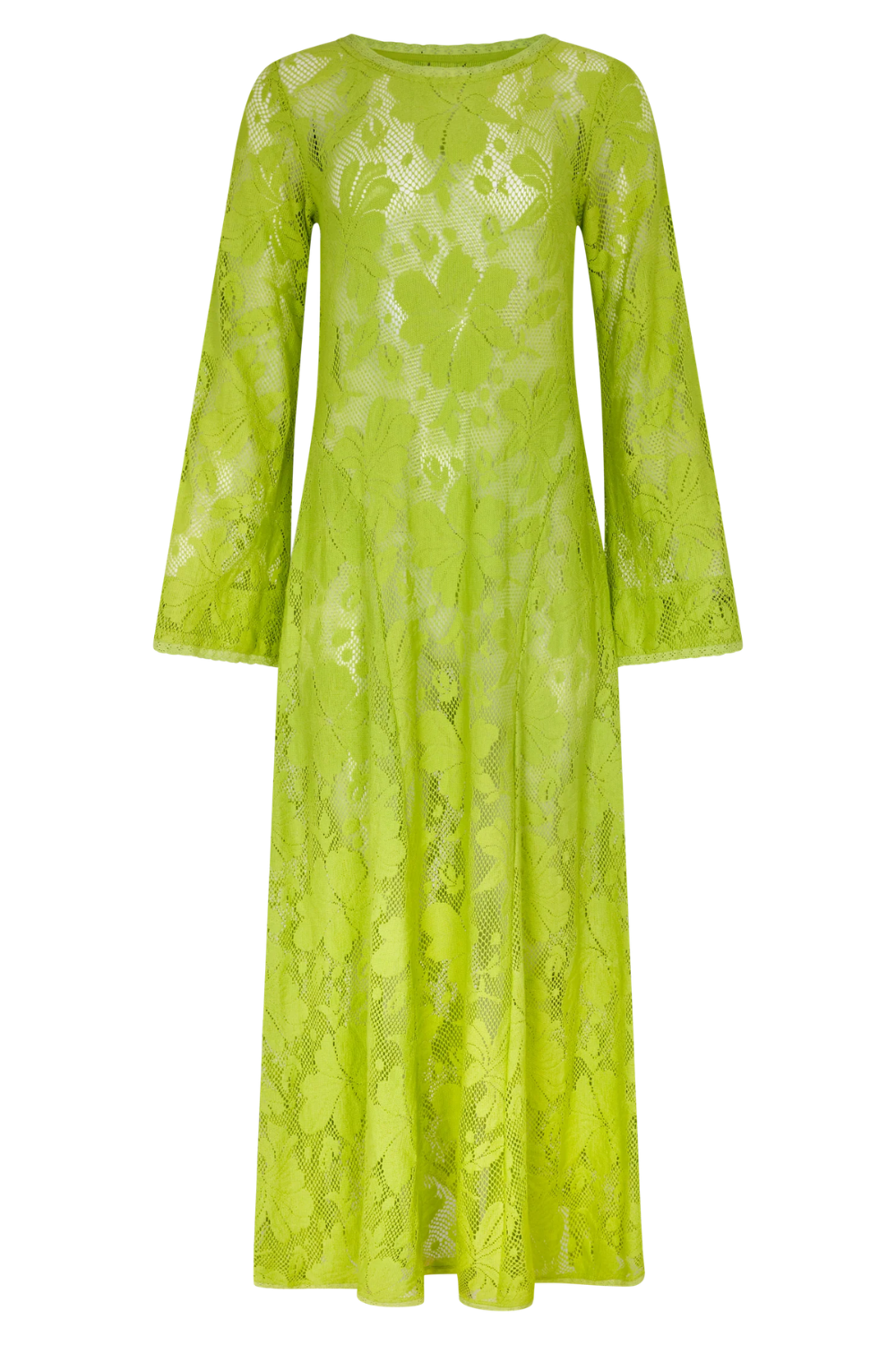 Kinga Csilla | Nova Lace Cherry Maxi Dress