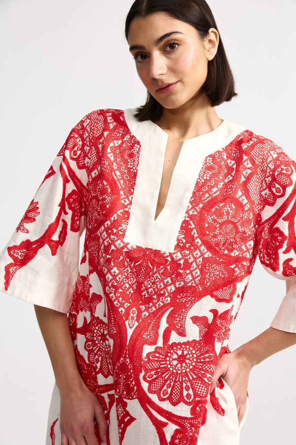 Aston Studio | Bridget Dress - Ruby Antique