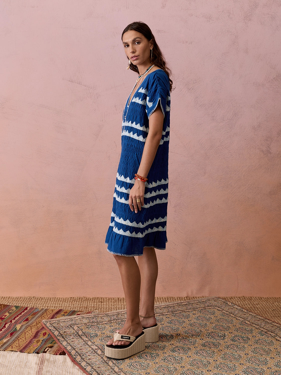 Boteh | Hera Tunic - Zaffre Blue