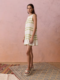 Boteh | Hera Trapeze Dress - Coconut