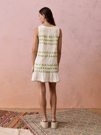 Boteh | Hera Trapeze Dress - Coconut