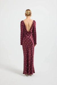 Pasduchas | Rowan Sleeve Midi - Cherry/Pink Spot