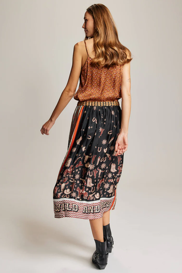 ME369 | Vanessa Midi Skirt - Rodeo 225L60300