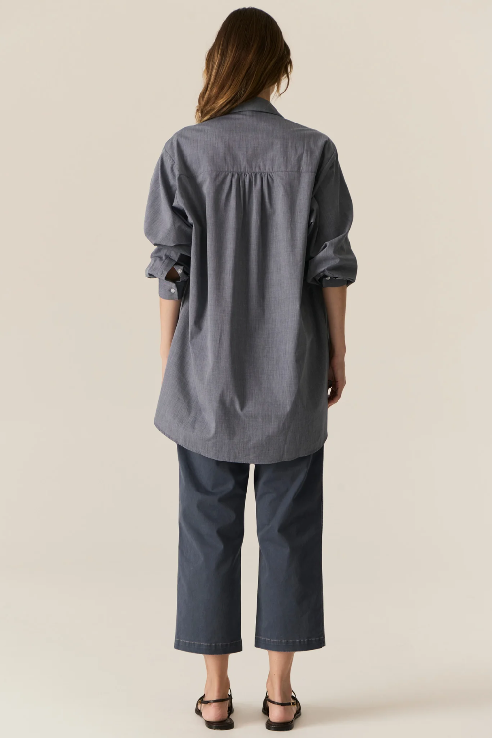 POL | FERN TAPERED PANT - BLUE