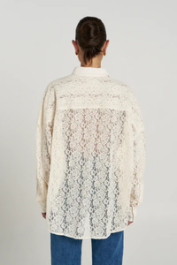 Summi Summi | Fleur Ls Shirt - Ecru