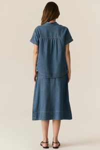 POL | CARSEN SHIRT - LIGHT WASH