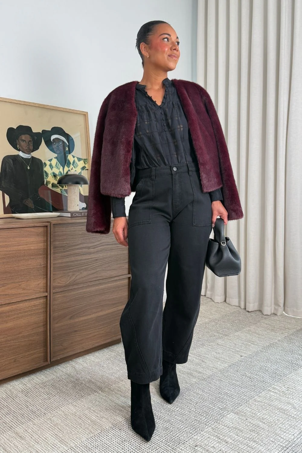 ZOE KRATZMANN |DUNE JACKET | BERRY