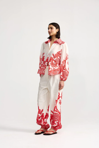 Aston Studio | Vivian Blouse - Ruby Antique