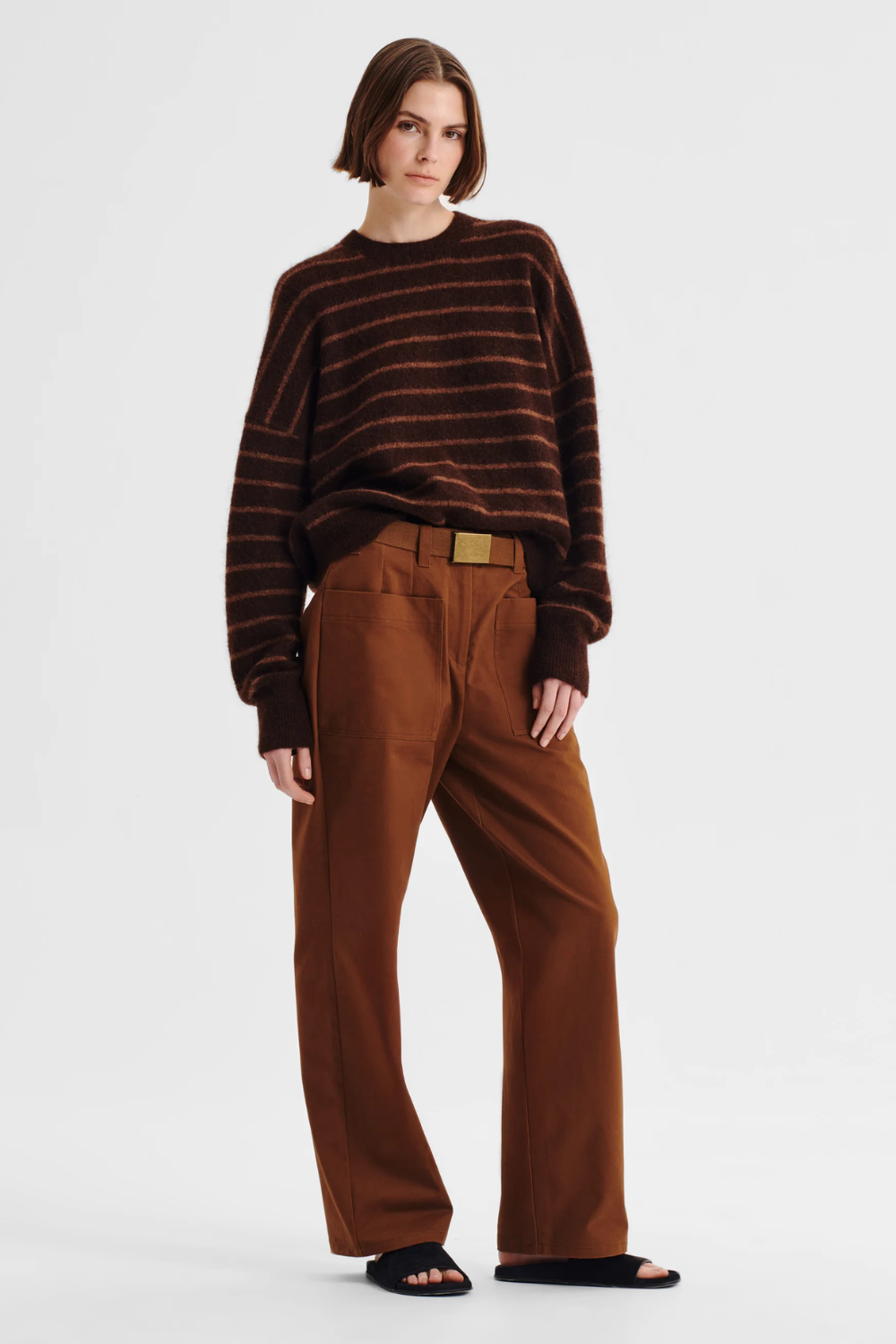 Morrison | Albi Knit Pullover - Toffee