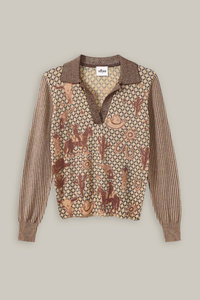 ME369 | Millie Polo Knit - Rodeo 225S91245