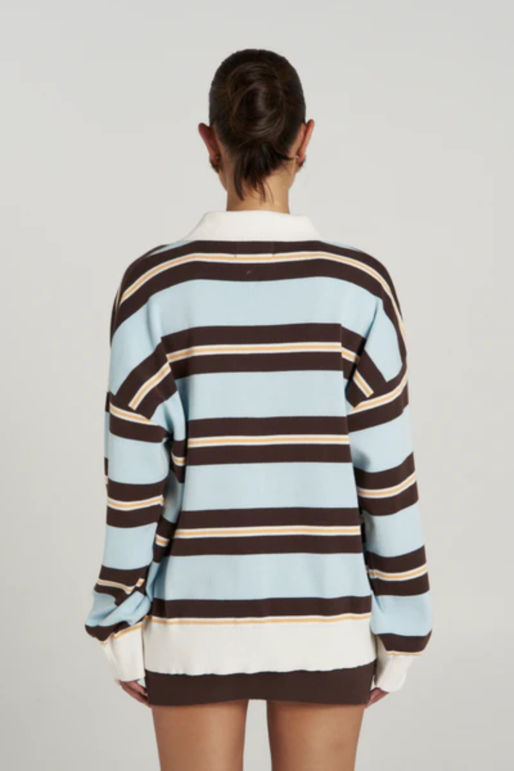 Summi Summi | Stripe Ls Polo - Aperol Stripe