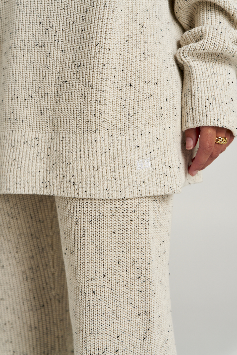 Summi Summi | Longline Knit - Oatmeal