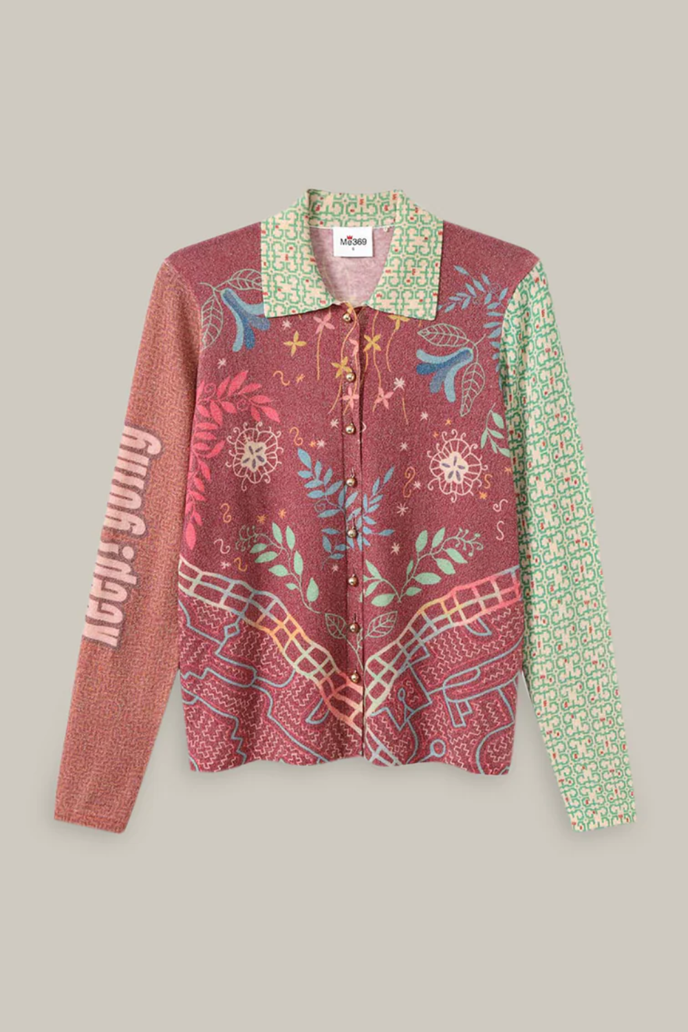 ME369 | Serenity Button Shirt Kni - Shipibo 225S91244