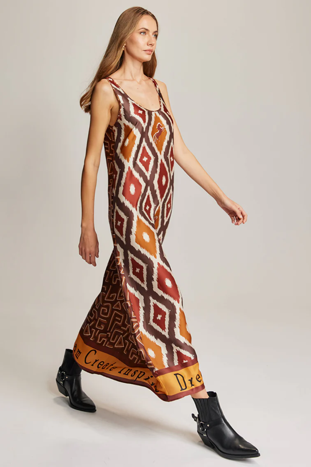 ME369 | Allison Sleeveless Dress - Rodeo 225L70796