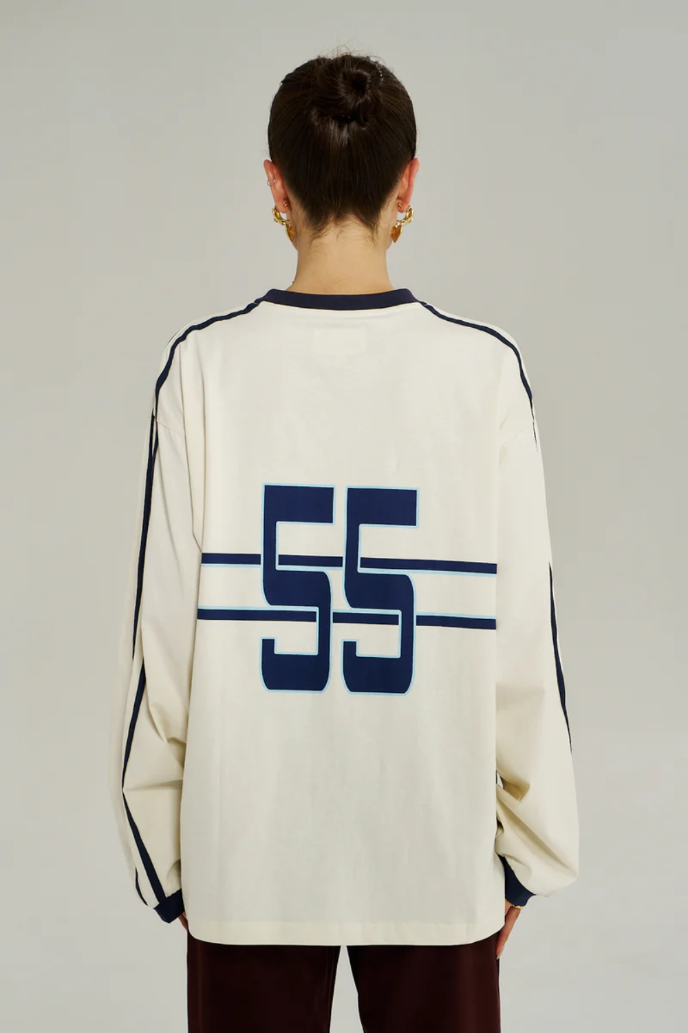 SUMMI SUMMI | BLEU 55 LS TEE - VINTAGE WHITE