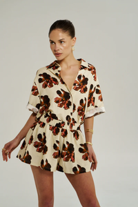 SUMMI SUMMI | BIG SHIRT - BUTTER FLEUR