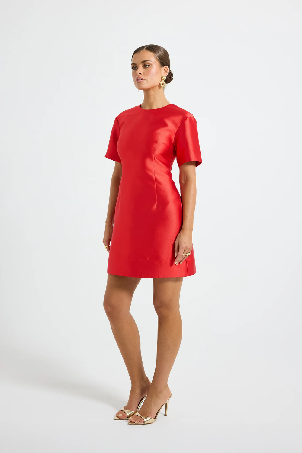 Pasduchas | Pippa Sleeve Mini Dress - Poppy