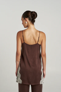 Summi Summi | Florence Shift Top - Espresso