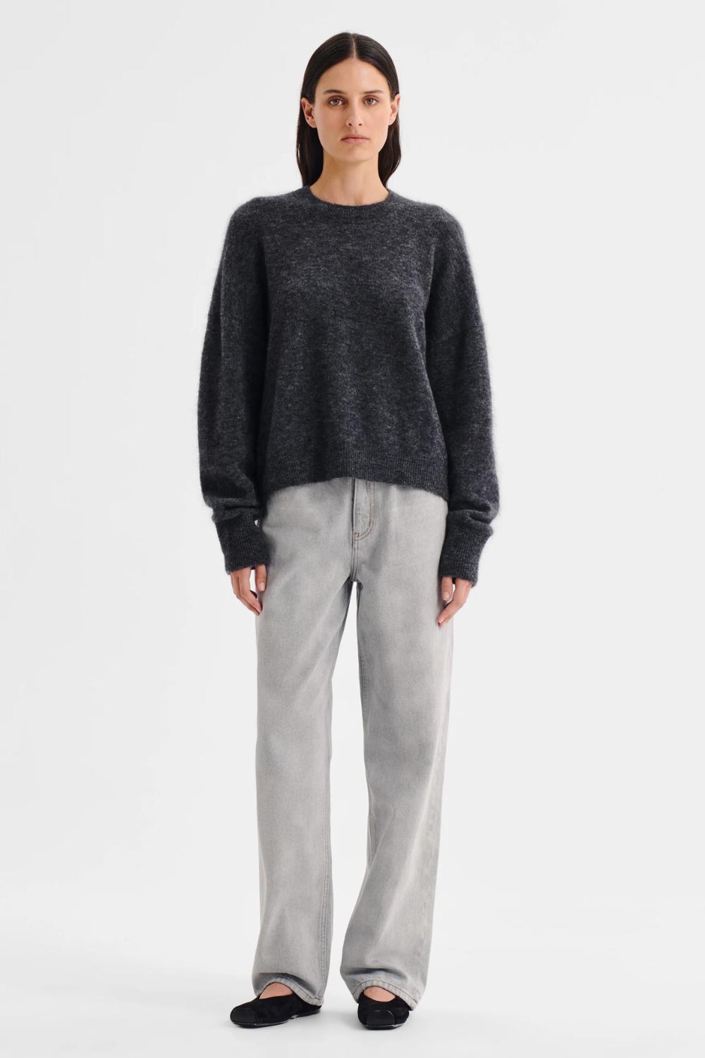 Morrison | Albi Knit Pullover - Smoke