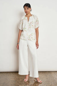 ZOE KRATZMANN | PERCEIVE TOP | PAINTERLY BLOOM