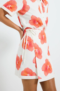 Pasduchas | Brielle Mini Skirt - Hibiscus