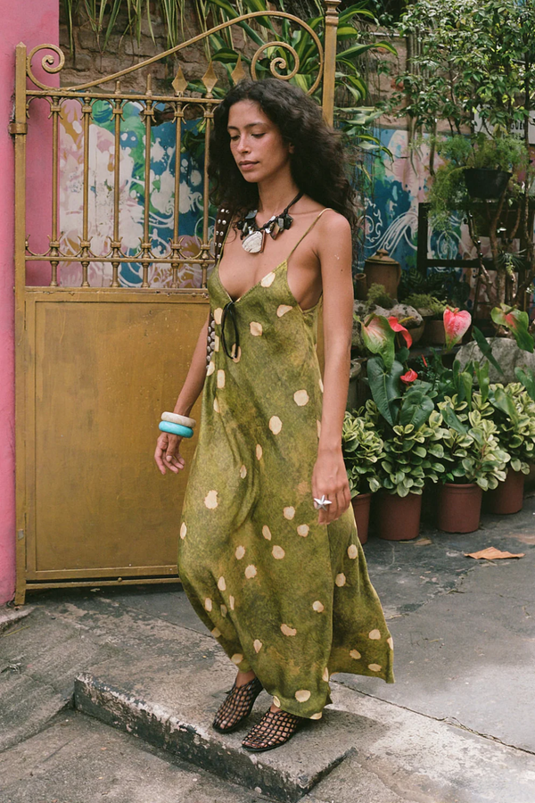 Kinga Csilla | La Oliva Spot Sia Dress