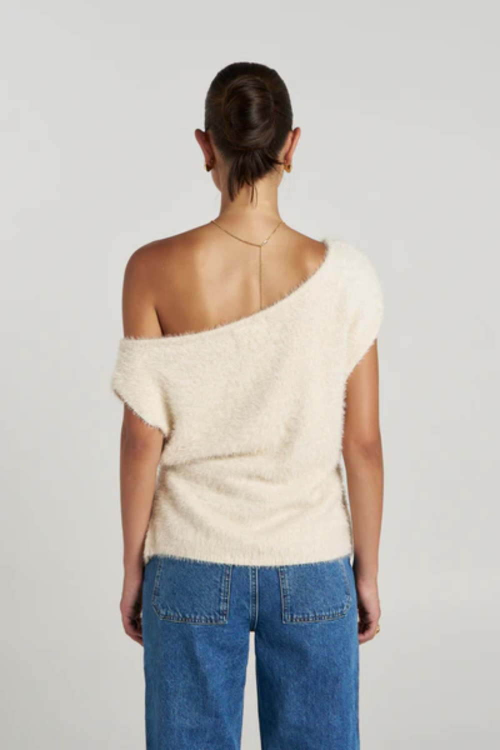Summi Summi | Ivy Knit Top - Lily White