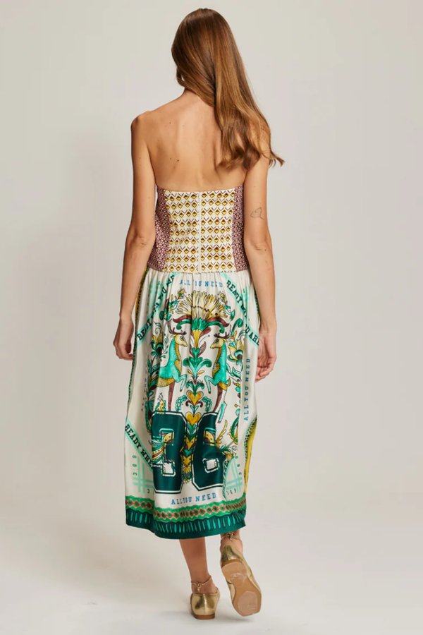 ME369 | Vanessa Midi Skirt - Sporty Jade 225L60300