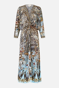 CAMILLA | FIESTA, SIESTA, REPEAT TWIST FRONT BATWING DRESS