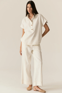 POL | CARSEN SHIRT - ECRU