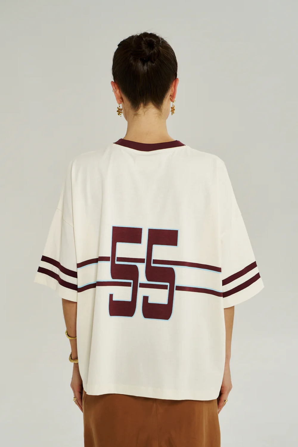SUMMI SUMMI | BORDEAUX 55 TEE - VINTAGE WHITE