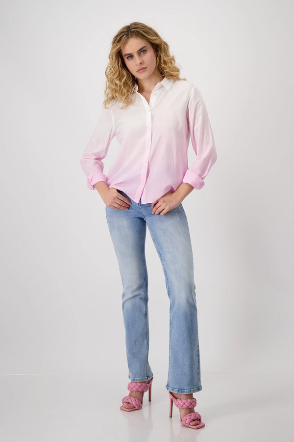 MONARI | BATIK SHIRT WITH EMBELLISHMENT - BUBBLEGUM 409132