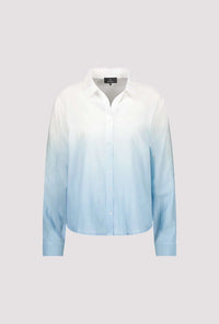 MONARI | BATIK SHIRT WITH EMBELLISHMENT - SPRING WATER 409132