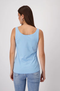 MONARI | BASIC TOP - SPRING WATER 409156