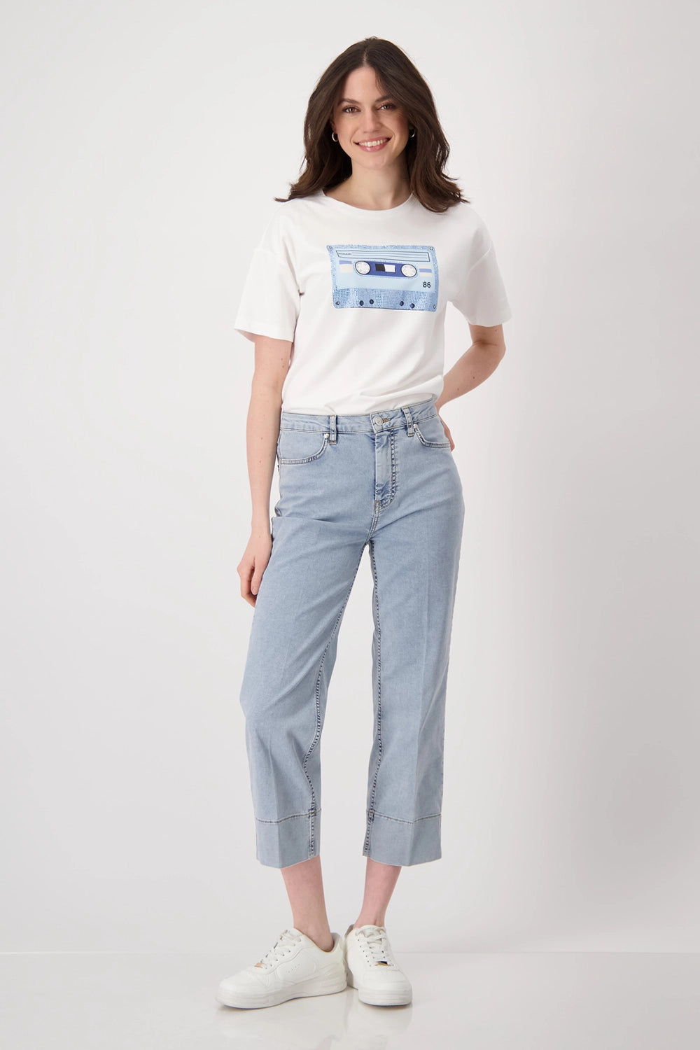 MONARI | DENIM JEANS (CROPPED) - JEANS 409496