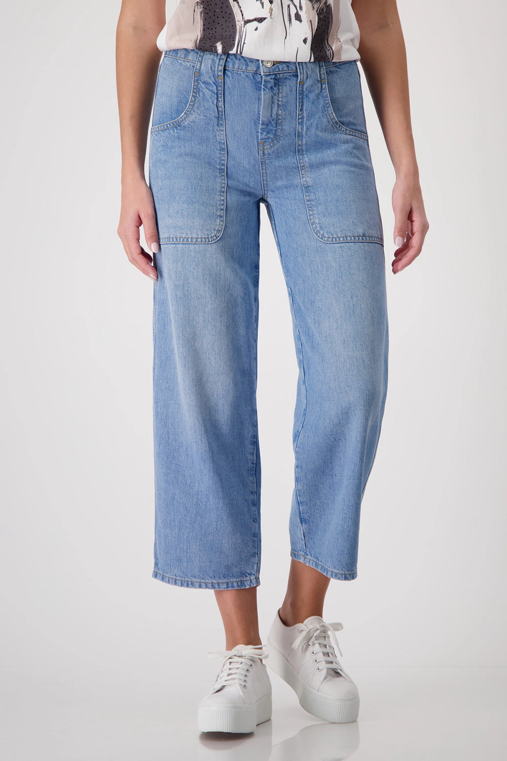 MONARI | PANTS LYOCELL 66CM - JEANS 409798