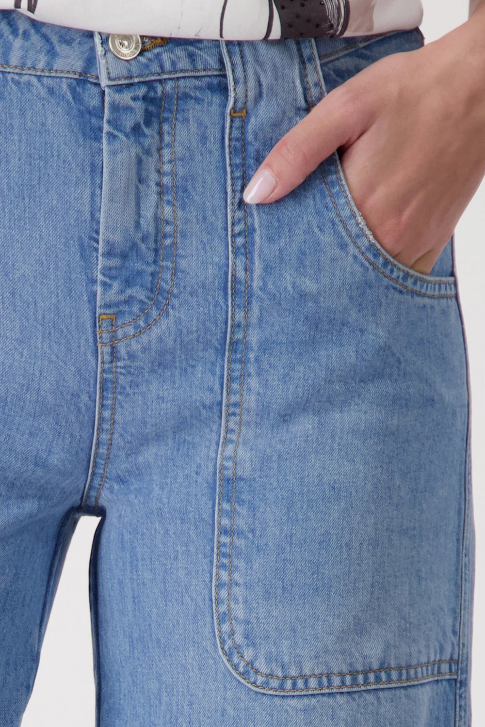 MONARI | PANTS LYOCELL 66CM - JEANS 409798