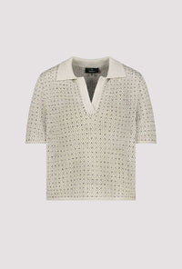 MONARI | POLO T-SHIRT PULLOVER RIVETS - BAMBOO 409971