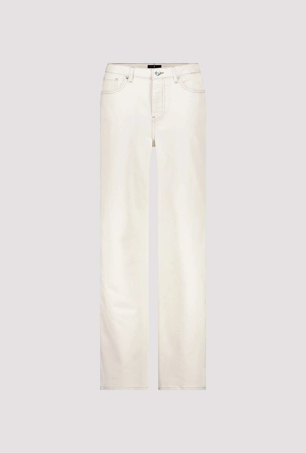 MONARI | JEANS WITH STRIPE DETAIL - CHAMPAGNE BEIGE 410345