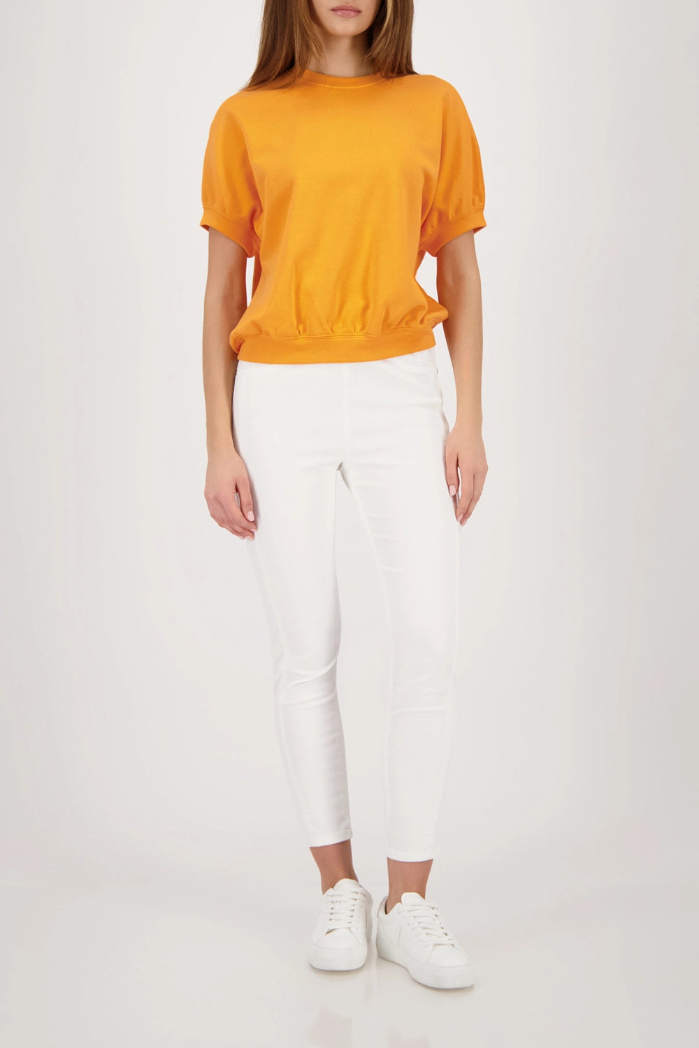MONARI | JEGGINGS WITH ELASTIC WAISTBAND - OFF-WHITE 410346