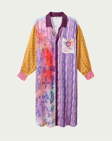 ME369 | Vivi Shirt Dress - Runic Whisper 126L70896