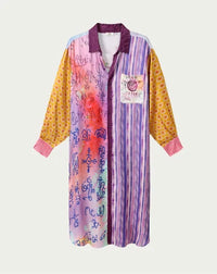 ME369 | Vivi Shirt Dress - Runic Whisper 126L70896
