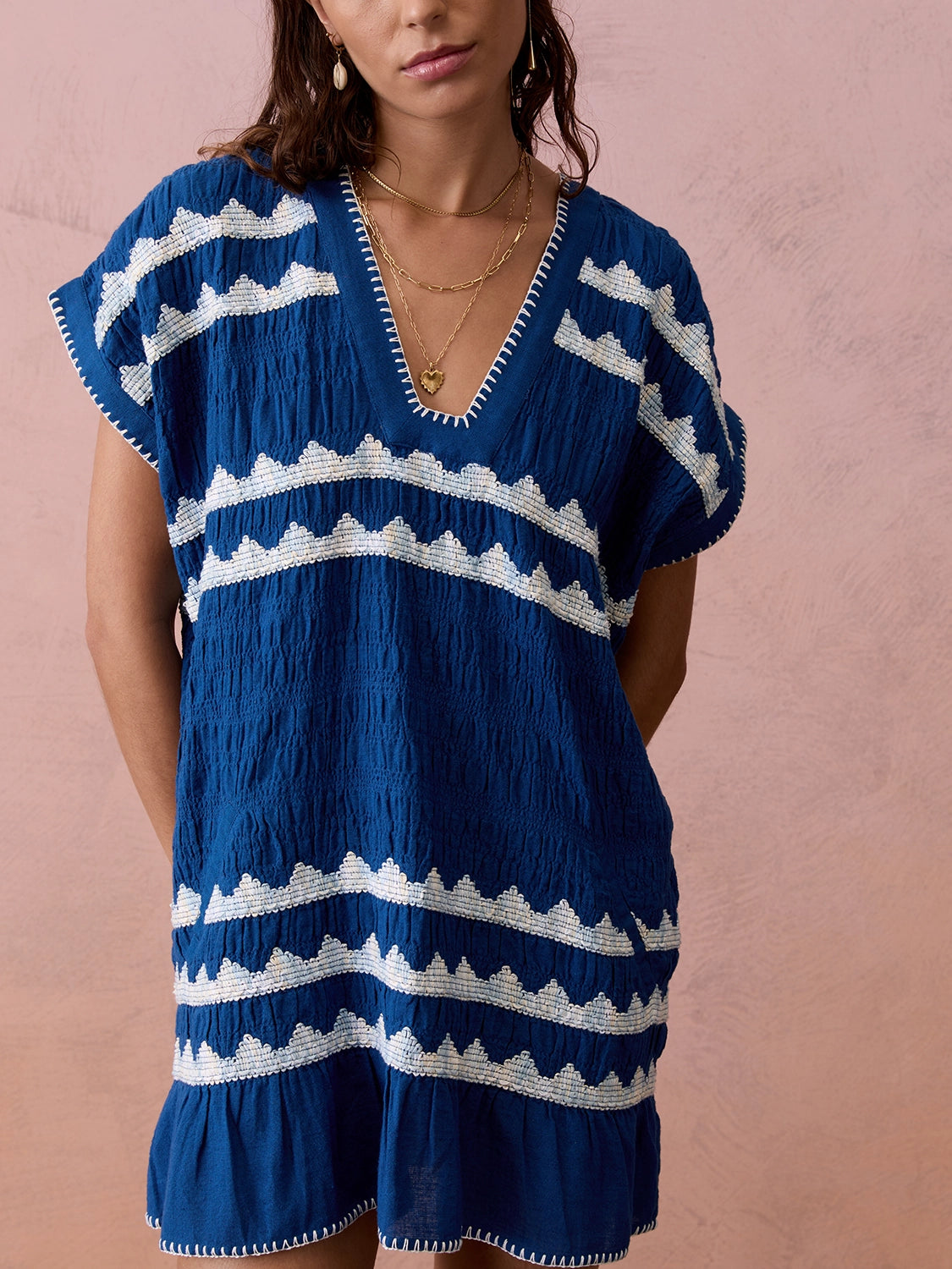 Boteh | Hera Tunic - Zaffre Blue