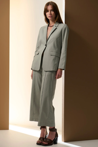 POL | ODETTE PANT BELTED - CYPRESS