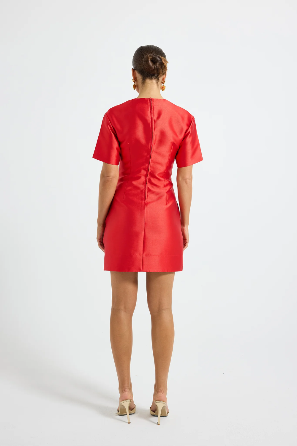 Pasduchas | Pippa Sleeve Mini Dress - Poppy