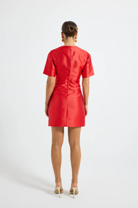 Pasduchas | Pippa Sleeve Mini Dress - Poppy