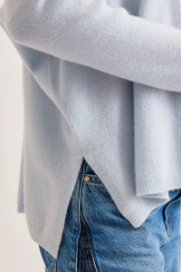 Mia Fratino | Boyfriend Crew - Baby Blue